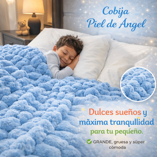COBIJA BURBUJA PIEL DE ANGEL