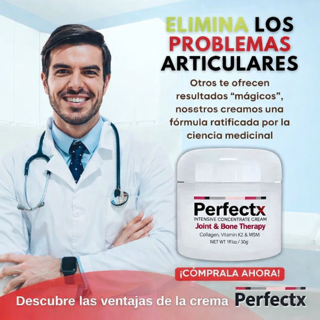 PERFECTX  30g es terapia concentrada para tus articulaciones.